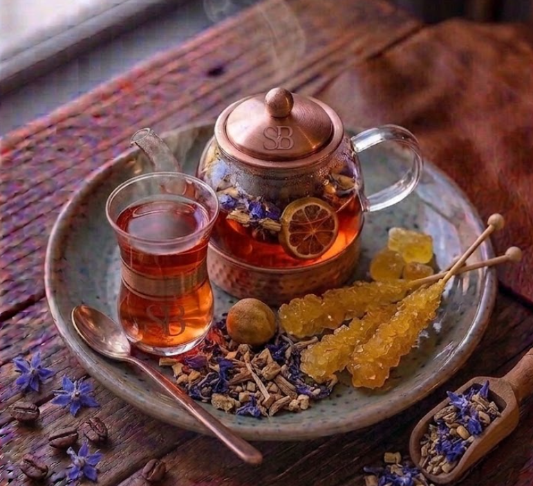 چای زعفران